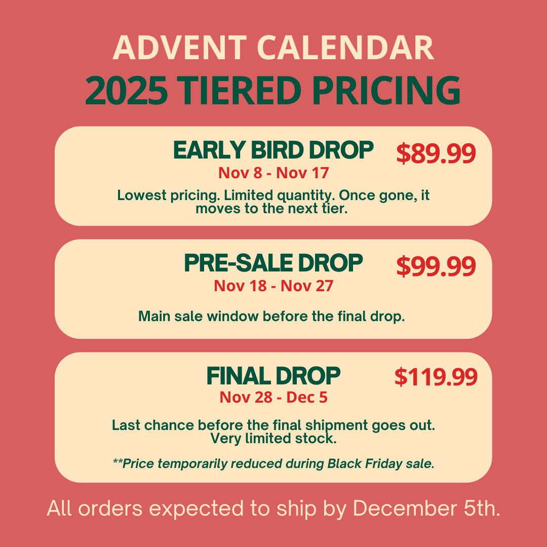 12 Days of TRINKETS: Raver Advent Calendar (2025 Edition)