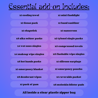 Festival Essentials Pack