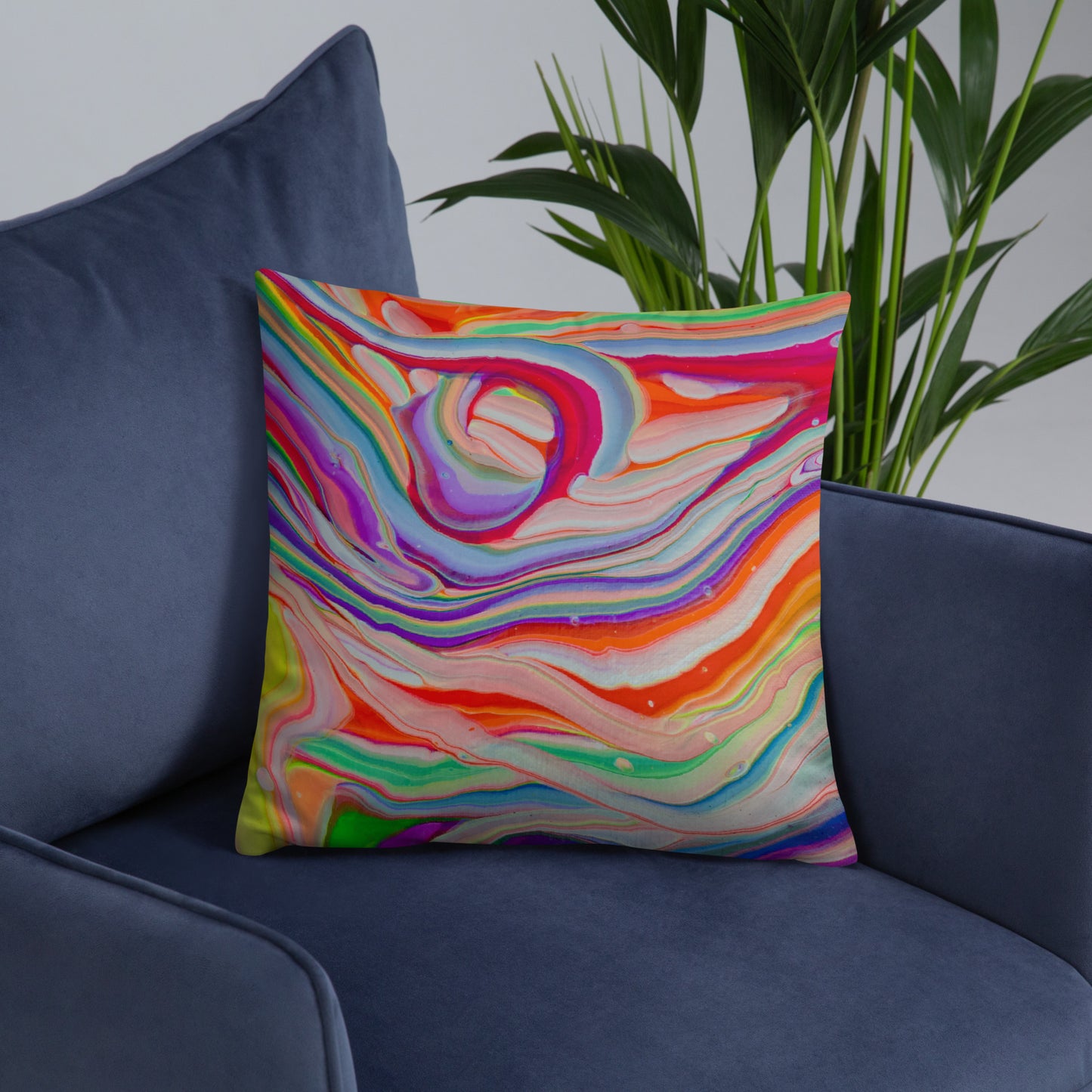 Abstract Throw Pillows