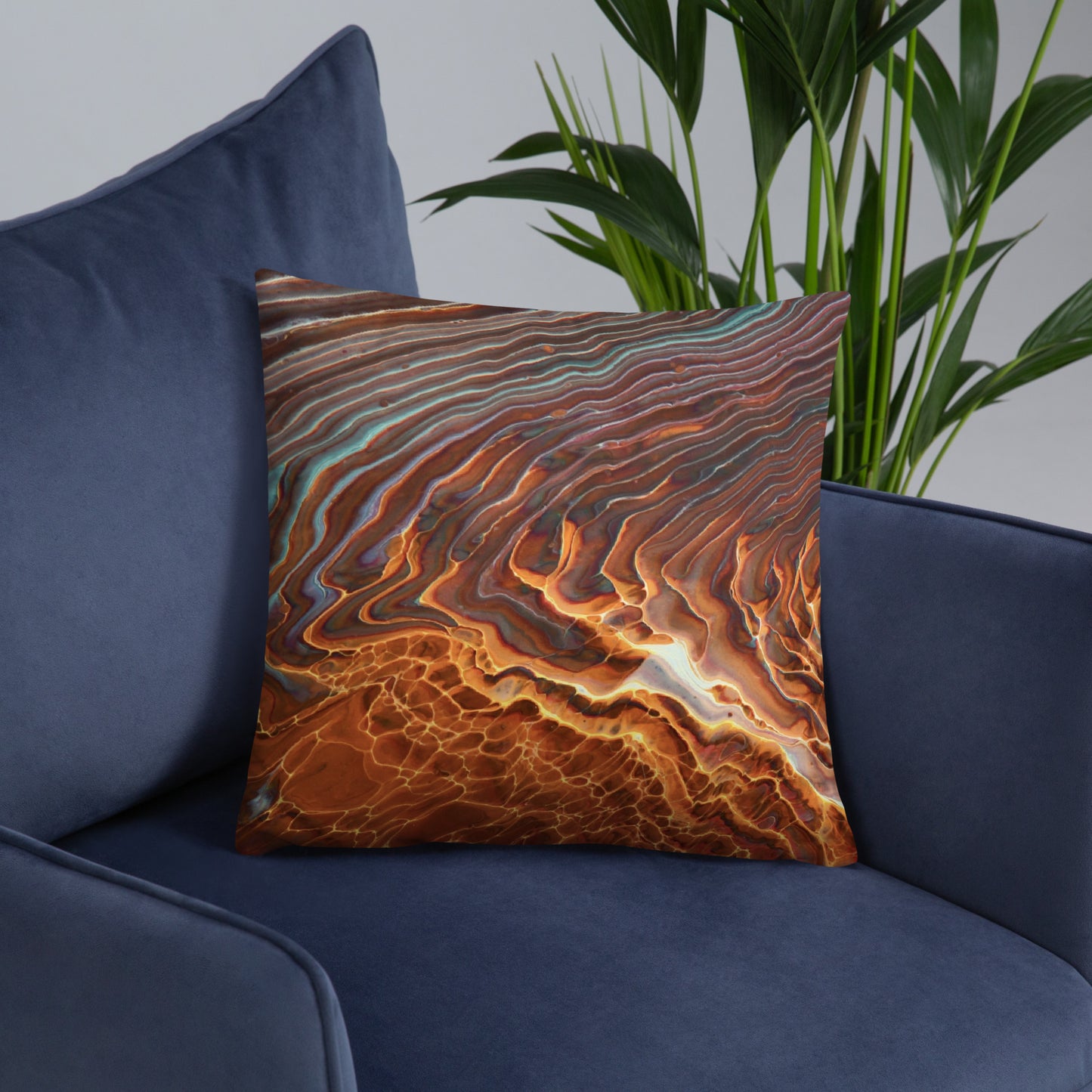 Abstract Throw Pillows