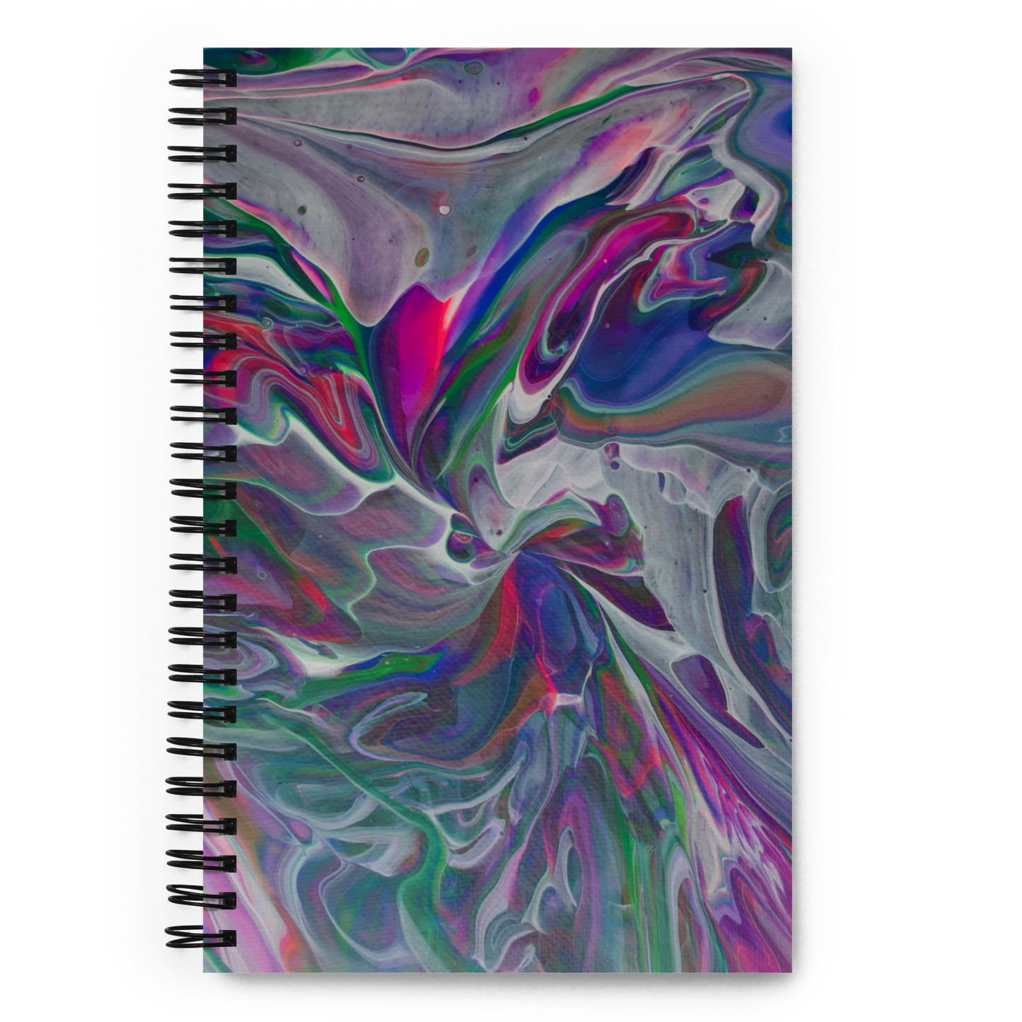 Abstract Spiral Notebooks